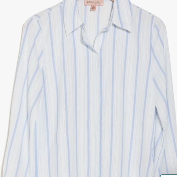 #430[S]🆕 Philosophy blouse - Picture 5 of 8